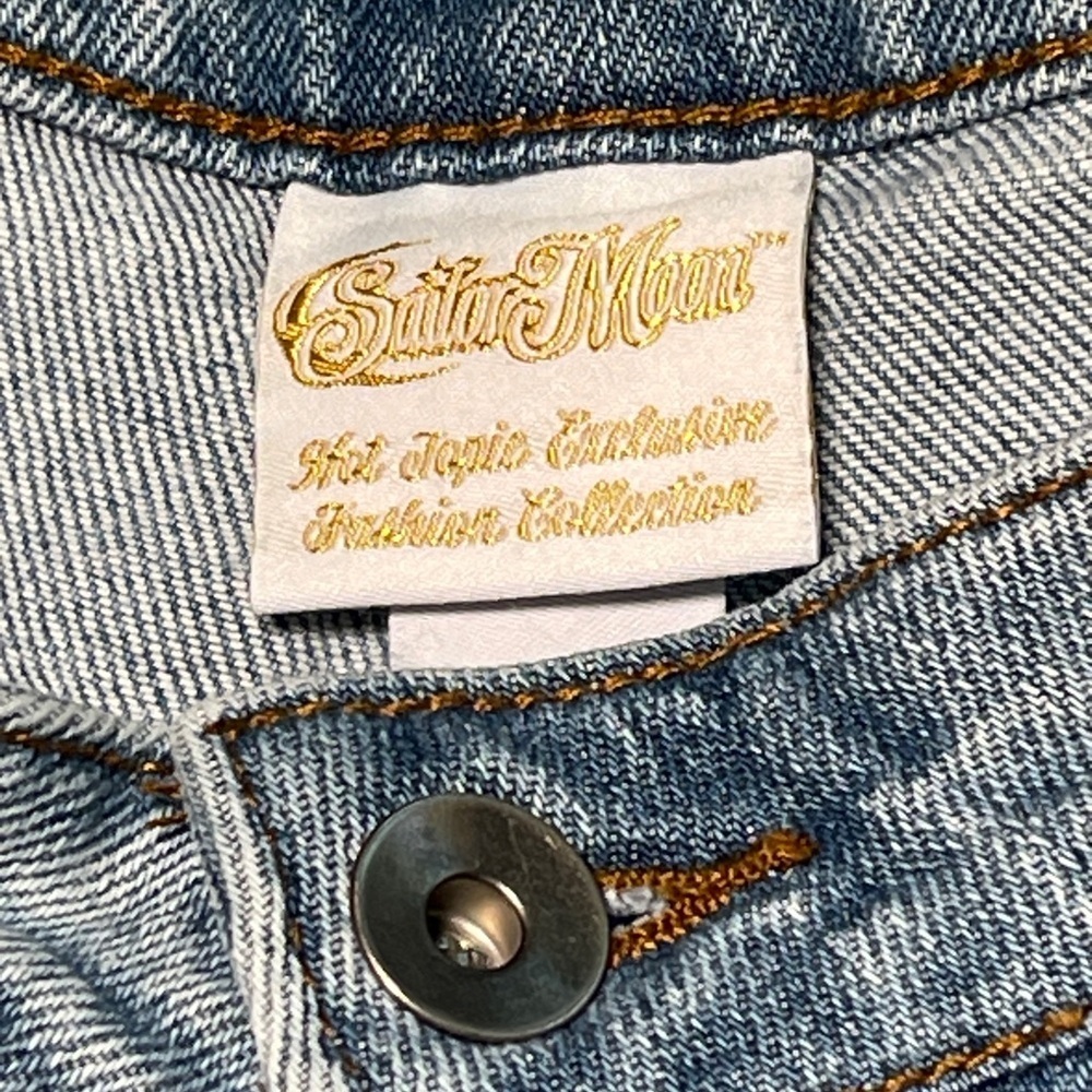 Sailor Moon Mom Jeans  Size: 11 - Picture 6 of 9